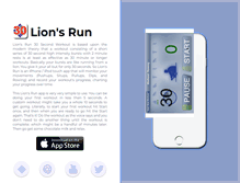 Tablet Screenshot of lionsrun.lessonstudio.com